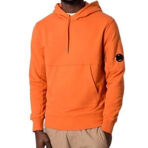 NEW C.P. COMPANY hooded sweatshirts in harvest pumpkin orange